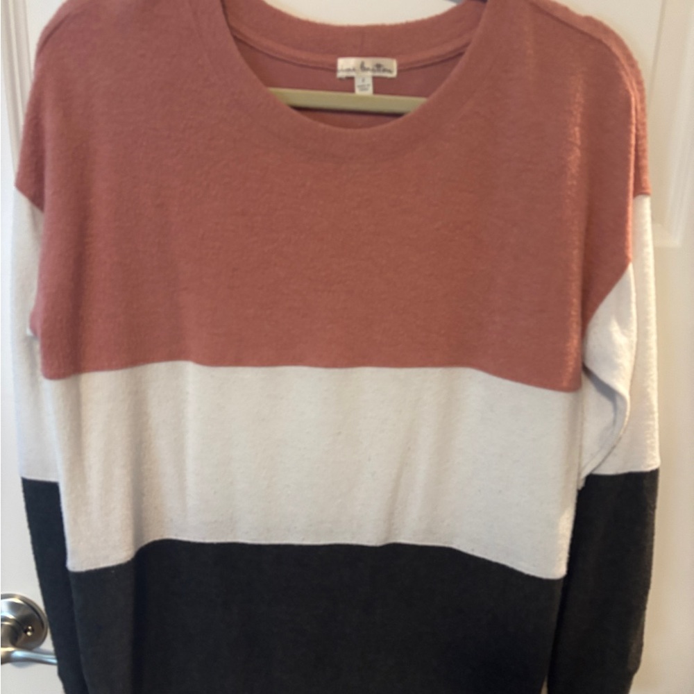 Nine Britton Dusty Rose Sweater